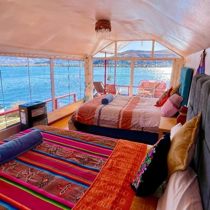 Uros Titicaca Coila Lodge Пуно Экстерьер фото